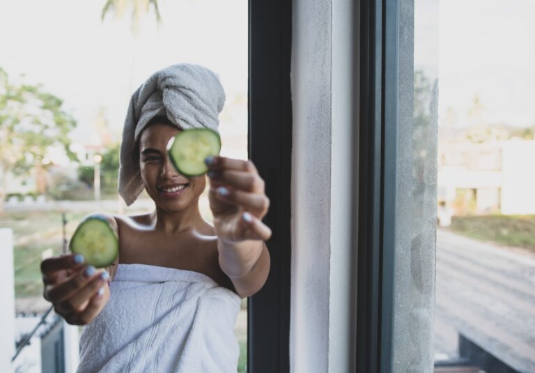 woman, Cucumber Extract