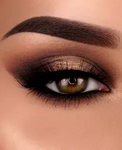 smoky eye, 100% pure, eyeshadow, makeup tutorial 