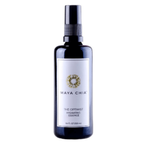 brightening face mists, refresh dull skin, revitalizing elixirs, morning skincare routine, vitamin for clear skin, radiant complexion, hydrating properties, skin-brightening ingredients, fade dark spots, skincare, Maya Chia, Brightening Essence, black bottle