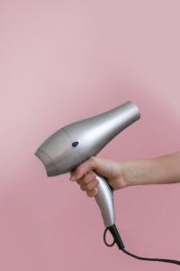 blow dryer, hair