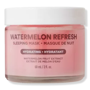watermelon sleeping mask, hydrating face mask