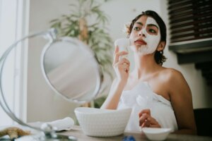 skincare, woman