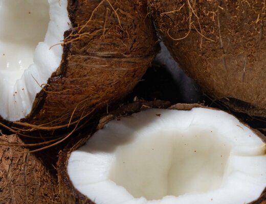 coconut oil, hair