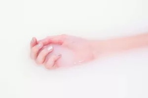 bath, hand