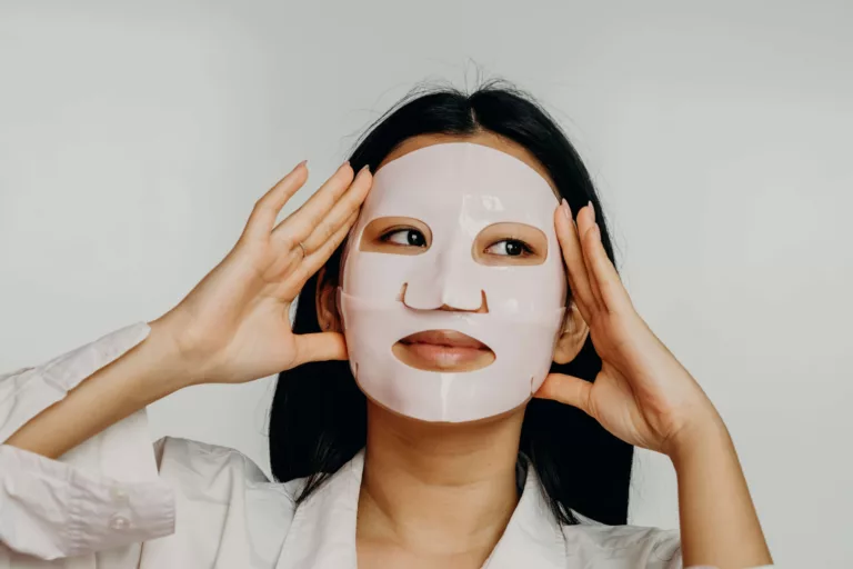 woman, face mask