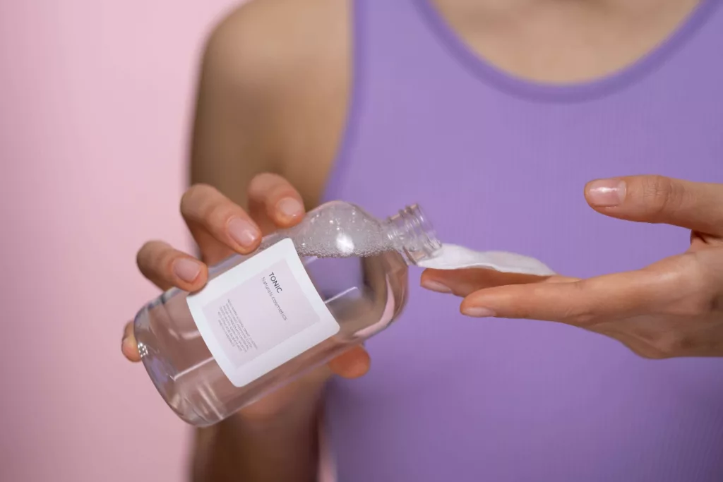 woman, Micellar Water