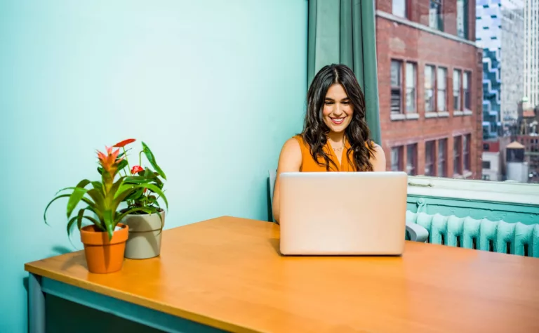 woman, office