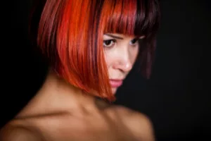 woman, red hair