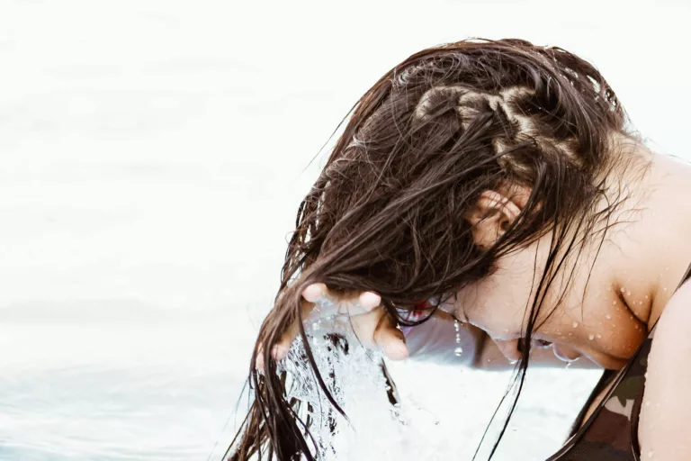 woman, hair