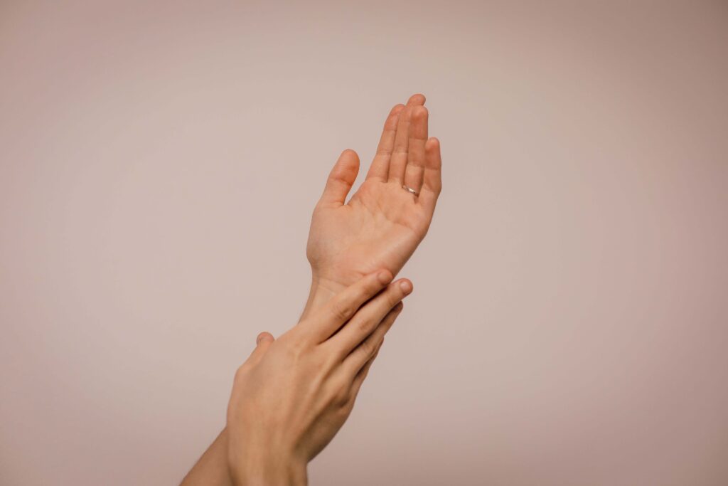skin, hands