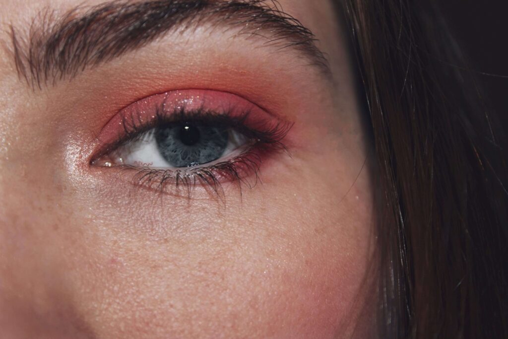 eyeshadow, makeup, woman