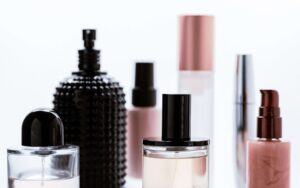 perfumes, cosmetics