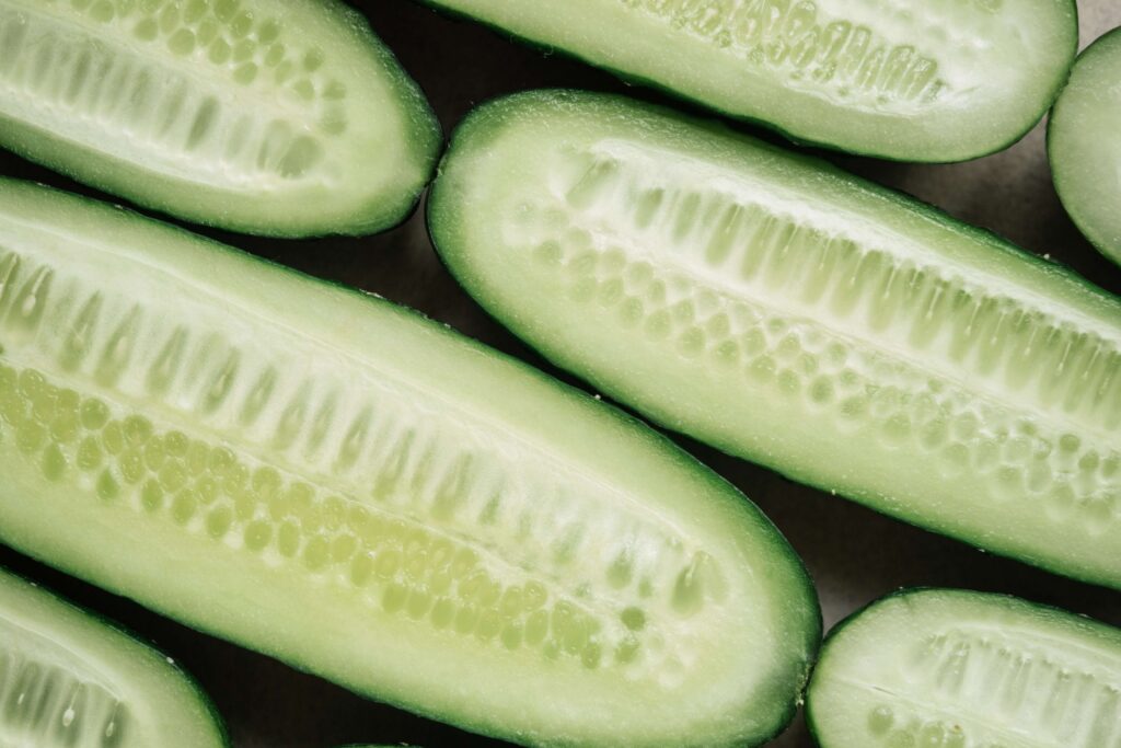 Cucumber, food