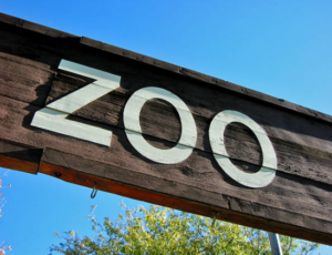 zoo, sign