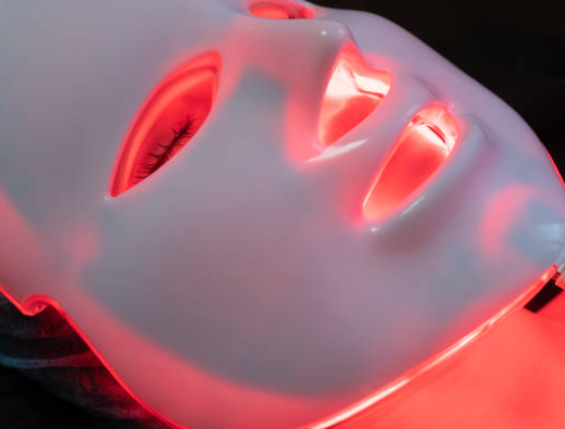 woman, LED Therapy Mask