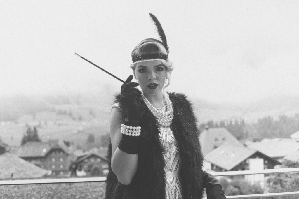 1920s, style, woman