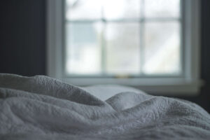 bed, sheets