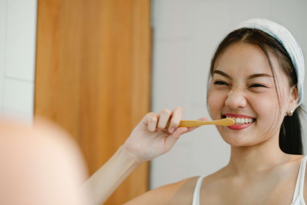 teeth, brushing