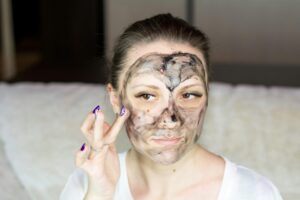 face mask, skin