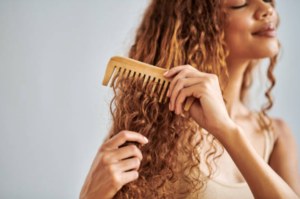 woman, hair, curls