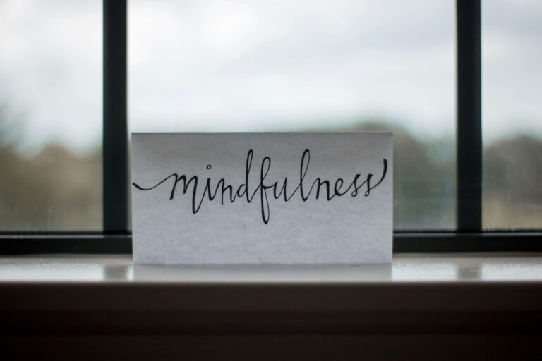 mindfulness, note