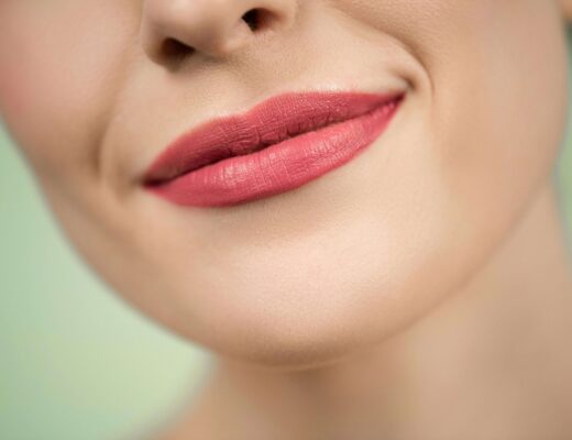 woman, lips, makeup