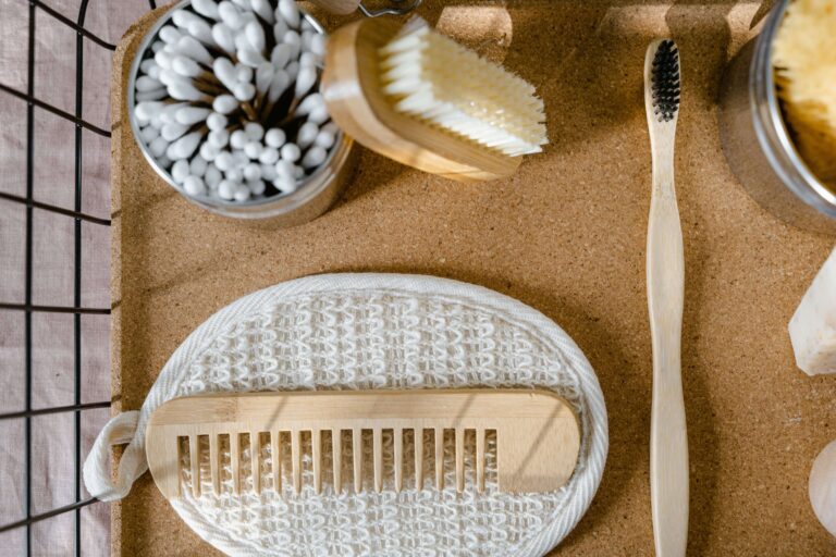 body brush, comb