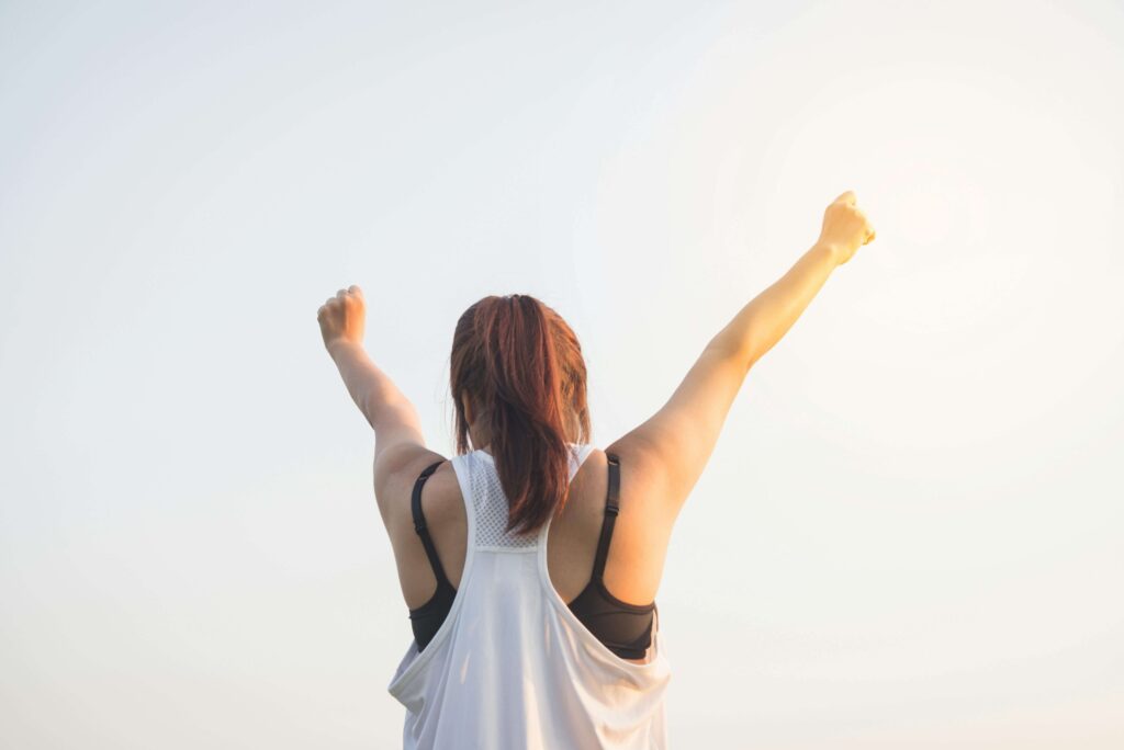 woman, workout