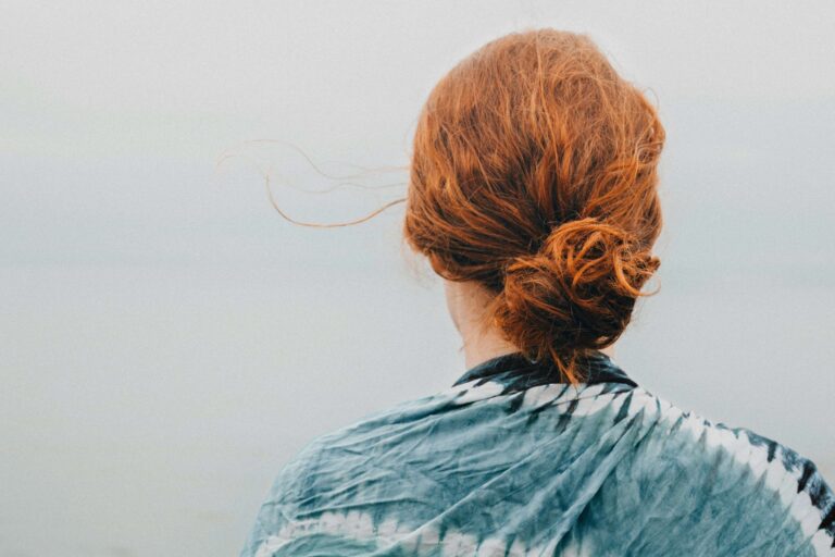 woman, hair