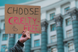cruelty-free, protest