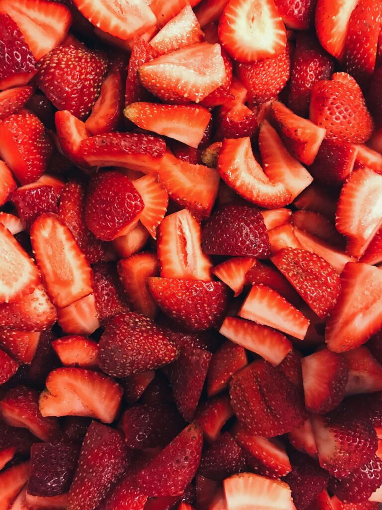 Strawberries, fruit