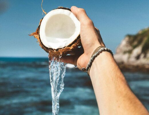 coconut, coconut water