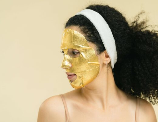 woman, face mask