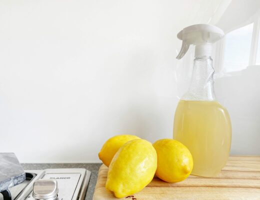 cleaning, lemon
